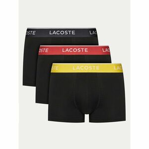 Lacoste 3 darab boxer 5H1297 Fekete kép