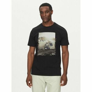 BOSS Póló Te_Dunetrace 50539187 Fekete Regular Fit kép