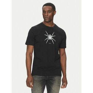 BOSS Póló Te_Spiderbat 50534924 Fekete Regular Fit kép