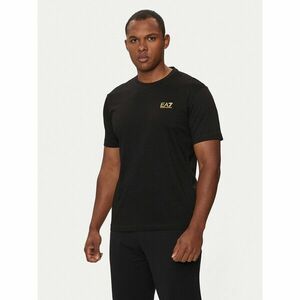 EA7 Emporio Armani Póló 8NPT25 PJVPZ 0208 Fekete Regular Fit kép