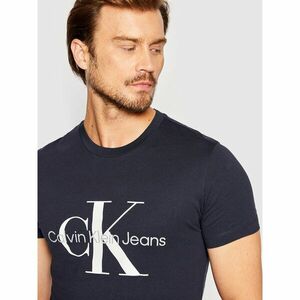 Calvin Klein Jeans Póló J30J320935 Sötétkék Slim Fit kép