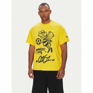 Puma Póló CWC Hoops x Man City 631696 Sárga Regular Fit kép