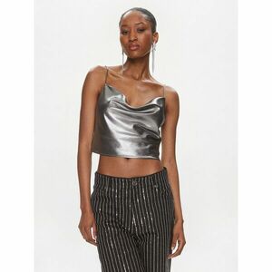 ROTATE Felső Metallic Crop Top 1116512293 Ezüst Regular Fit kép