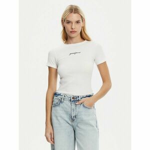 Guess Jeans Póló W5RI57 KA0H1 Fehér Slim Fit kép