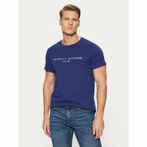 Tommy Hilfiger Póló Tommy Logo MW0MW11797 Sötétkék Regular Fit kép