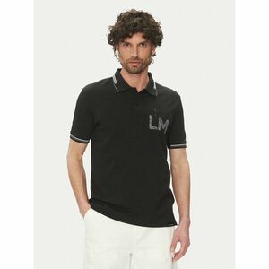 La Martina Pólóing Adrian MAP009 PK001 Fekete Regular Fit kép