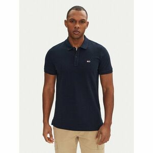 Tommy Jeans Pólóing DM0DM20676 Sötétkék Slim Fit kép