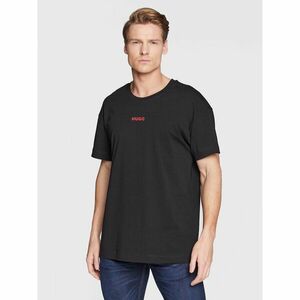 Hugo Póló Linked 50480246 Fekete Regular Fit kép