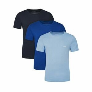 BOSS 3 db póló TShirtRN 3P Classic 50532468 Kék Regular Fit kép