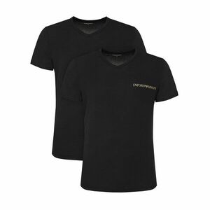 Emporio Armani Underwear 2 póló készlet EM000392 AF10779 MC005 Fekete Regular Fit kép