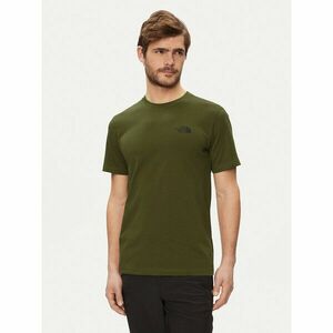 The North Face Póló Simple Dome NF0A87NG Zöld Regular Fit kép