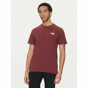 The North Face Póló Simple Dome NF0A87NG Bordó Regular Fit kép