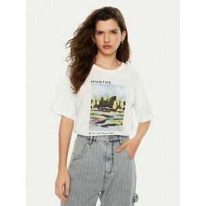 Munthe Póló Silane 244110024460 Fehér Regular Fit kép