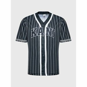 Karl Kani Póló Serif Pinstripe Baseball 6033360 Fekete Relaxed Fit kép