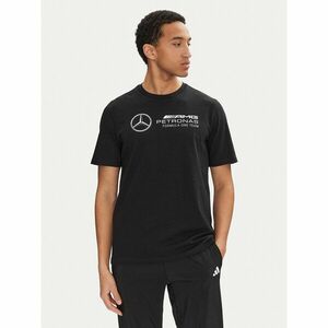 adidas Póló Mercedes - AMG Petronas Formula One Team DNA Graphic JV5434 Fekete Regular Fit kép