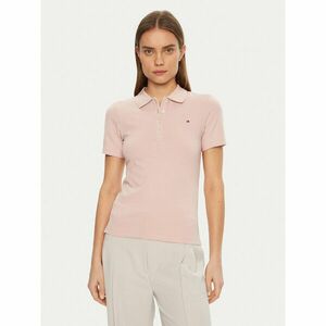 Tommy Hilfiger Pólóing 1985 WW0WW43225 Rózsaszín Slim Fit kép