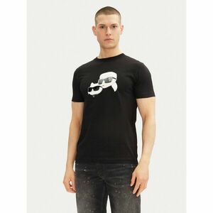 KARL LAGERFELD Póló 755061 552241 Fekete Regular Fit kép