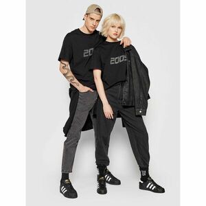 2005 Póló Unisex Signature Tee Fekete Relaxed Fit kép