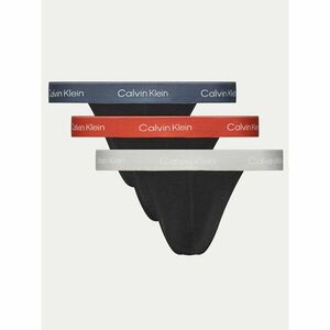 Calvin Klein Underwear 3 db tanga LV00NB4386 Fekete kép