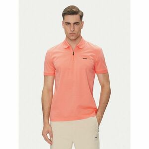 BOSS Pólóing Philix Pima 50538177 Narancssárga Regular Fit kép