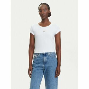 Calvin Klein Jeans Póló LV047C200G Fehér Slim Fit kép