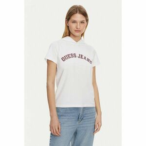 Guess Jeans Póló W5GP28 J1314 Fehér Regular Fit kép