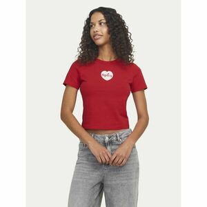 JJXX Póló Gigi 12277657 Piros Stretch Fit kép