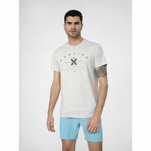 4F Póló 4FSS23TTSHM366 Szürke Regular Fit kép