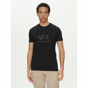 Alpha Industries Póló Basic 100501 Fekete Regular Fit kép