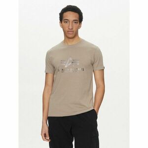Alpha Industries Póló Basic 100501 Bézs Regular Fit kép