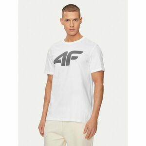 4F Póló 4FWSS24TTSHM1155 Fehér Regular Fit kép