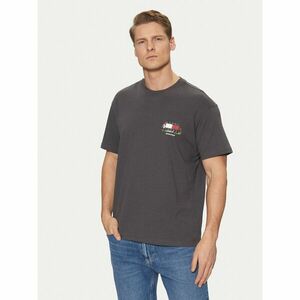 Tommy Jeans Póló Novelty DM0DM20351 Szürke Relaxed Fit kép