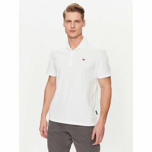 Napapijri Pólóing Ealis NP0A4H8B Fehér Regular Fit kép