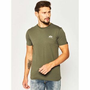 Alpha Industries Póló Basic 188505 Zöld Regular Fit kép