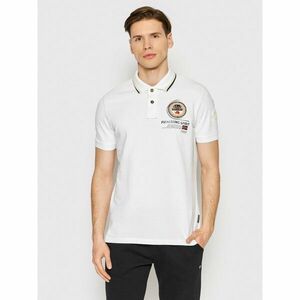 Napapijri Pólóing Gandy 4 NP0A4H8R Fehér Regular Fit kép