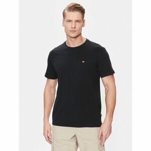 Napapijri Póló Salis NP0A4H8D Fekete Regular Fit kép