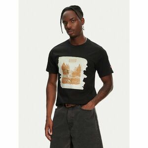 Hunter Póló Duart Graphic HARM0033251 Fekete Regular Fit kép