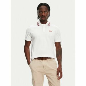 Hunter Pólóing Noris SS HARM0037242 Fehér Regular Fit kép