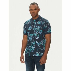 Versace Jeans Couture Pólóing 78GAG6S0 Sötétkék Regular Fit kép