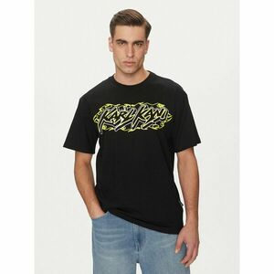 Karl Kani Póló Woven Signature Heat 60300355 Fekete Regular Fit kép