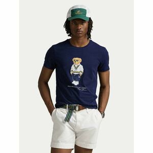 Polo Ralph Lauren Póló 710973137003 Sötétkék Slim Fit kép