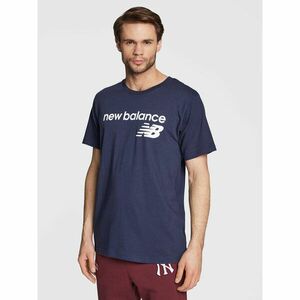 New Balance Póló Classic Core Logo MT03905 Sötétkék Athletic Fit kép