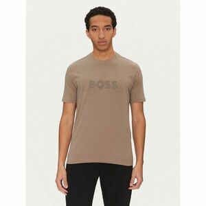 BOSS Póló 50531271 Bézs Regular Fit kép