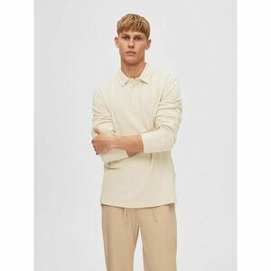 Selected Homme Pólóing 16088553 Bézs Regular Fit kép