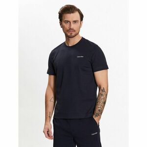 Calvin Klein Póló Micro Logo K10K109894 Sötétkék Regular Fit kép