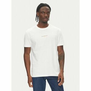 Calvin Klein Jeans Póló Monologo J30J325649 Fehér Regular Fit kép
