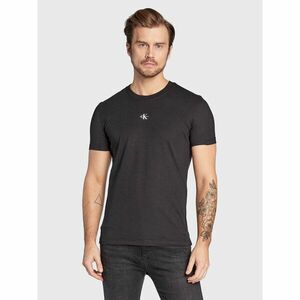 Calvin Klein Jeans Póló Monogram J30J322466 Fekete Regular Fit kép