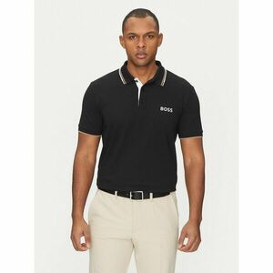 BOSS Pólóing Paddy Pro 50469102 Fekete Regular Fit kép