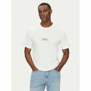 Jack&Jones Póló Split 12273182 Fehér Regular Fit kép