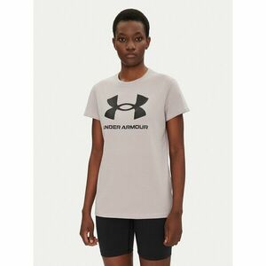 Under Armour Póló Rival Logo SS 1356305 Szürke Regular Fit kép